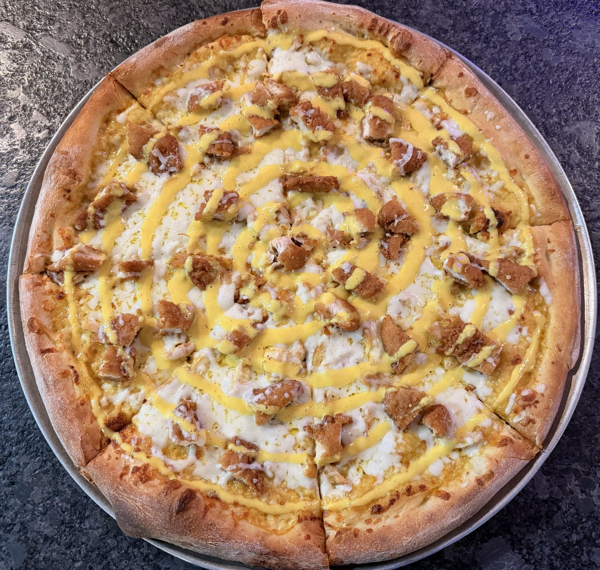 Honey Mustard Chicken Pizza