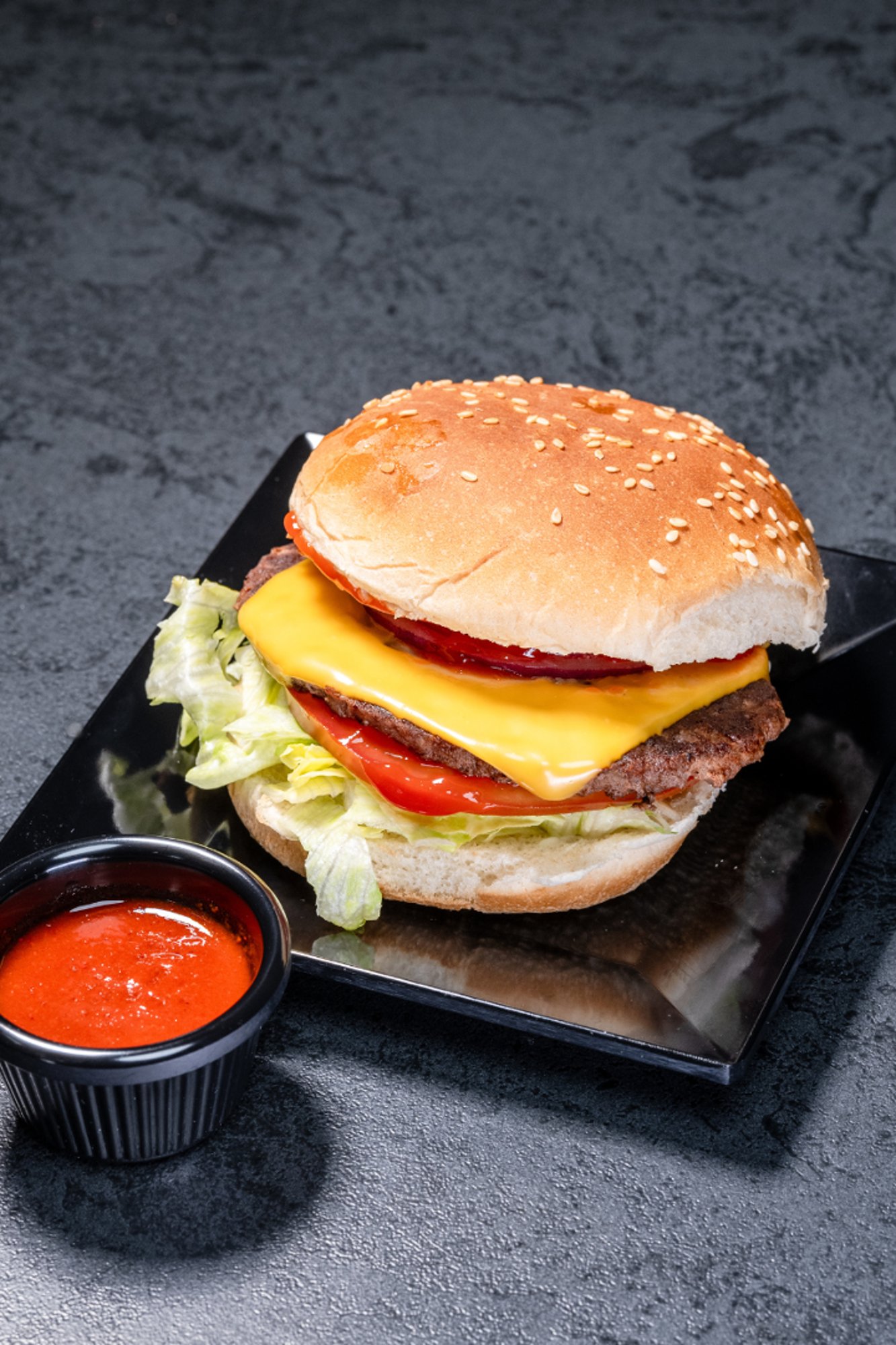 Cheese/Beef Burger
