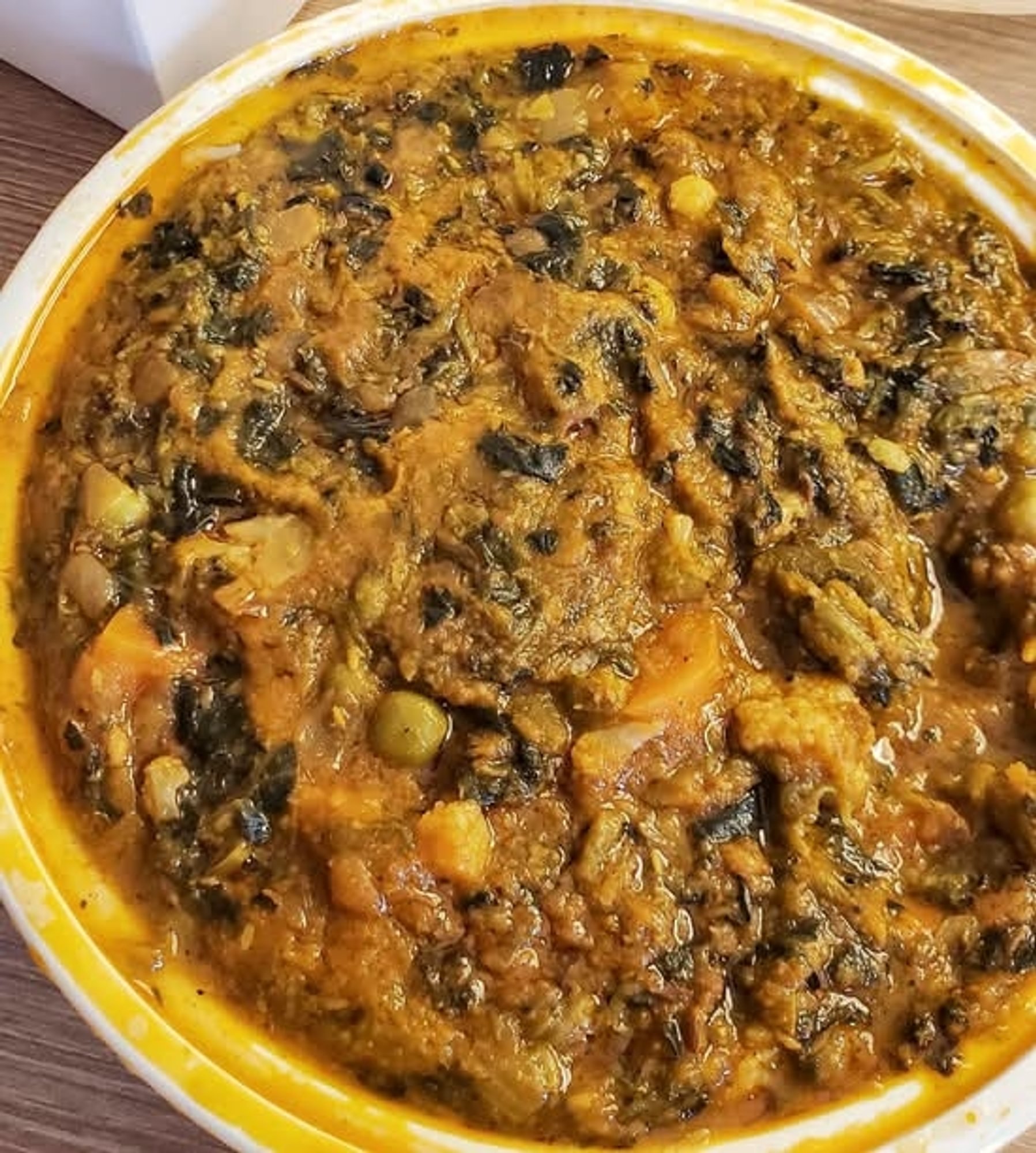 Vegetable Saag (V, GF, NF, DF)