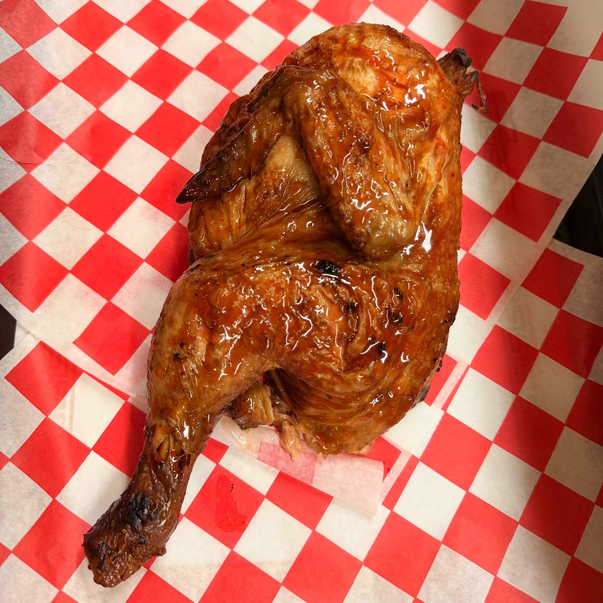 1/2 BBQ Chicken 2 Lbs.