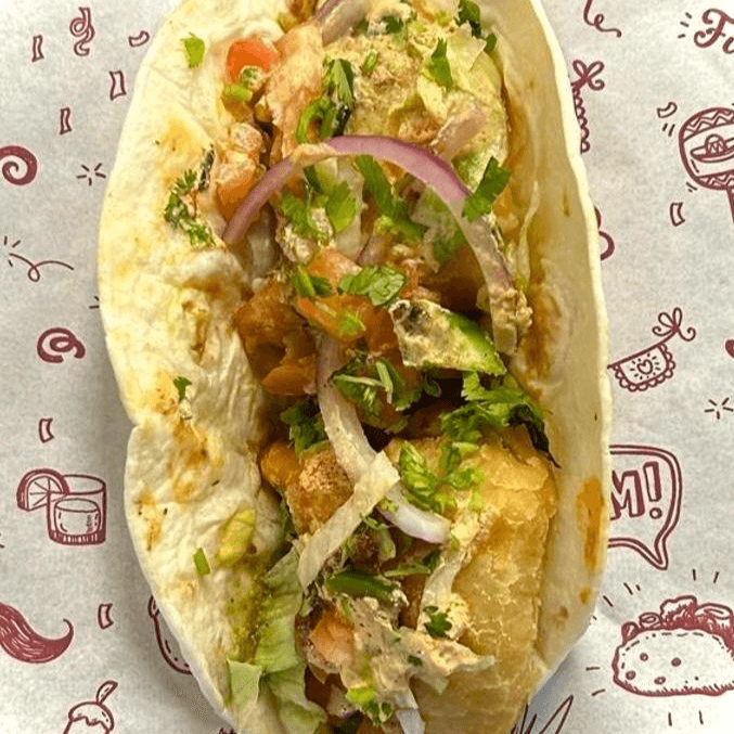 Veg Samosa Taco (2)
