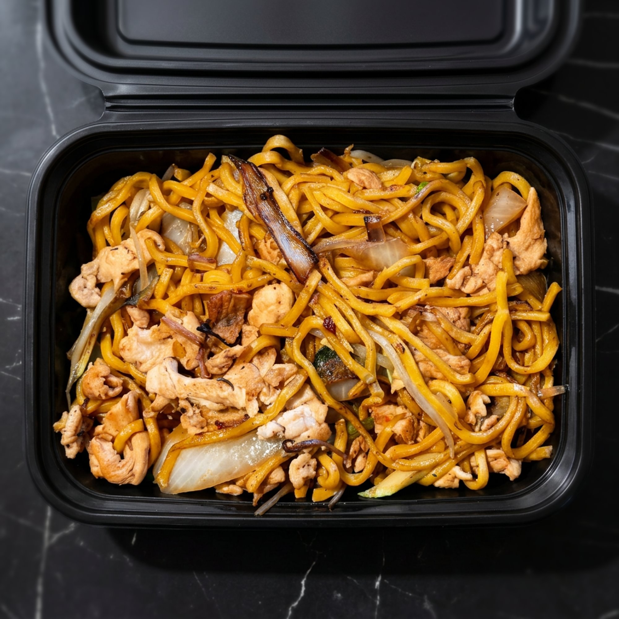 Chicken Lo Mein or Fried Rice
