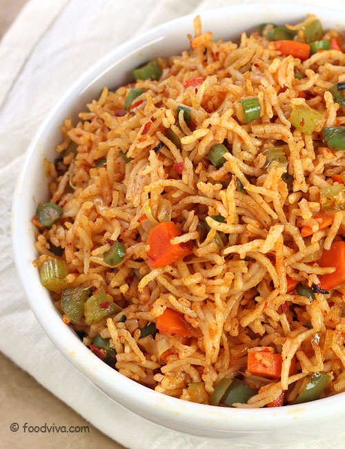Veg Schezwan Fried Rice