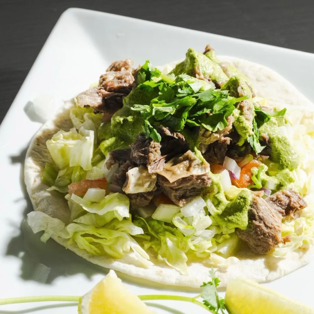 Oxtail Taco