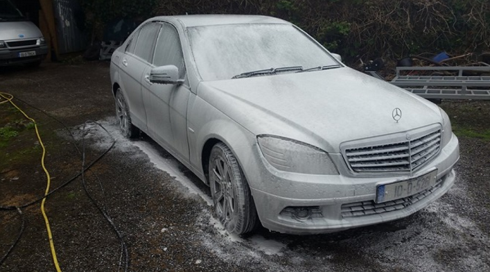 Mercedes During Valet