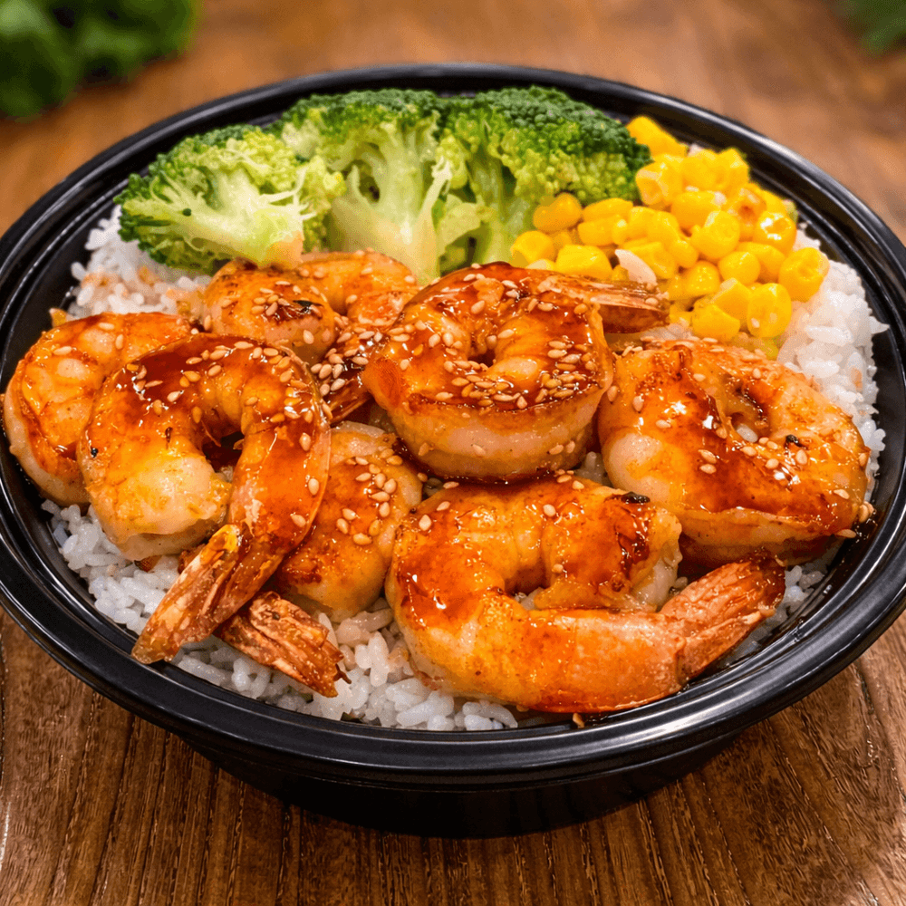 Teriyaki Shrimp / Chicken Rice Bowl