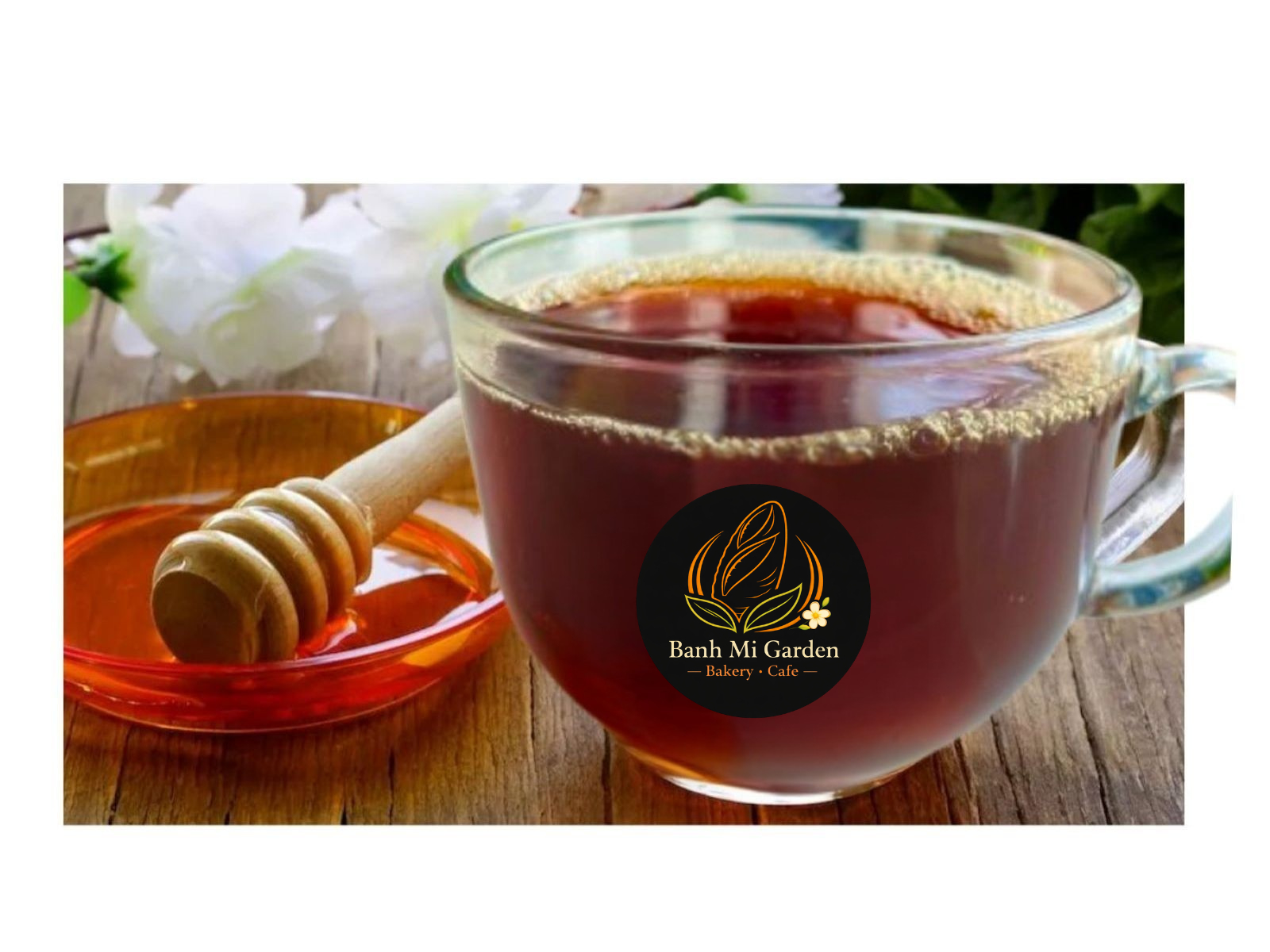 Hot Honey Black Tea - 16oz *Contains Caffeine*