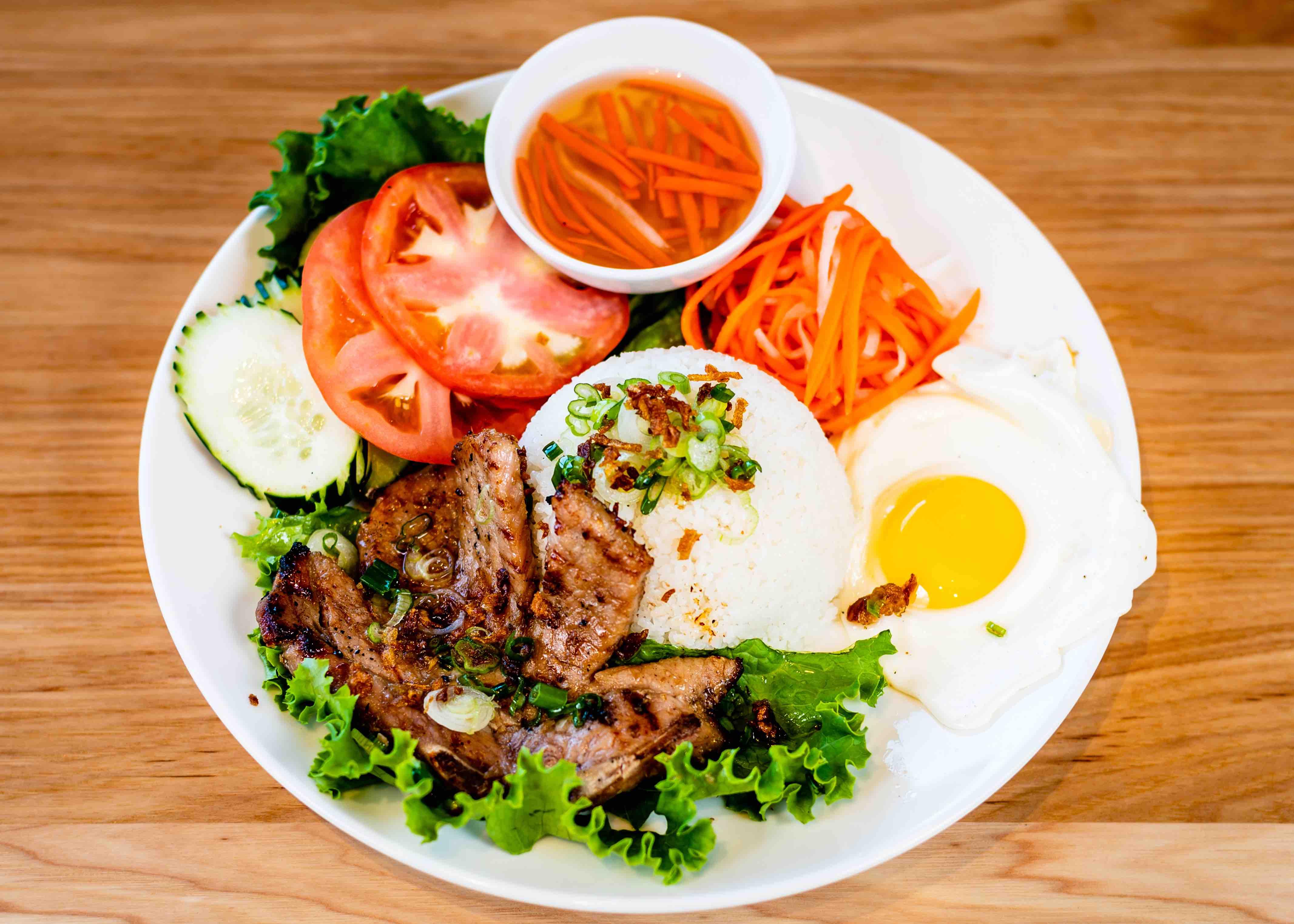Pork Chop Broken Rice
