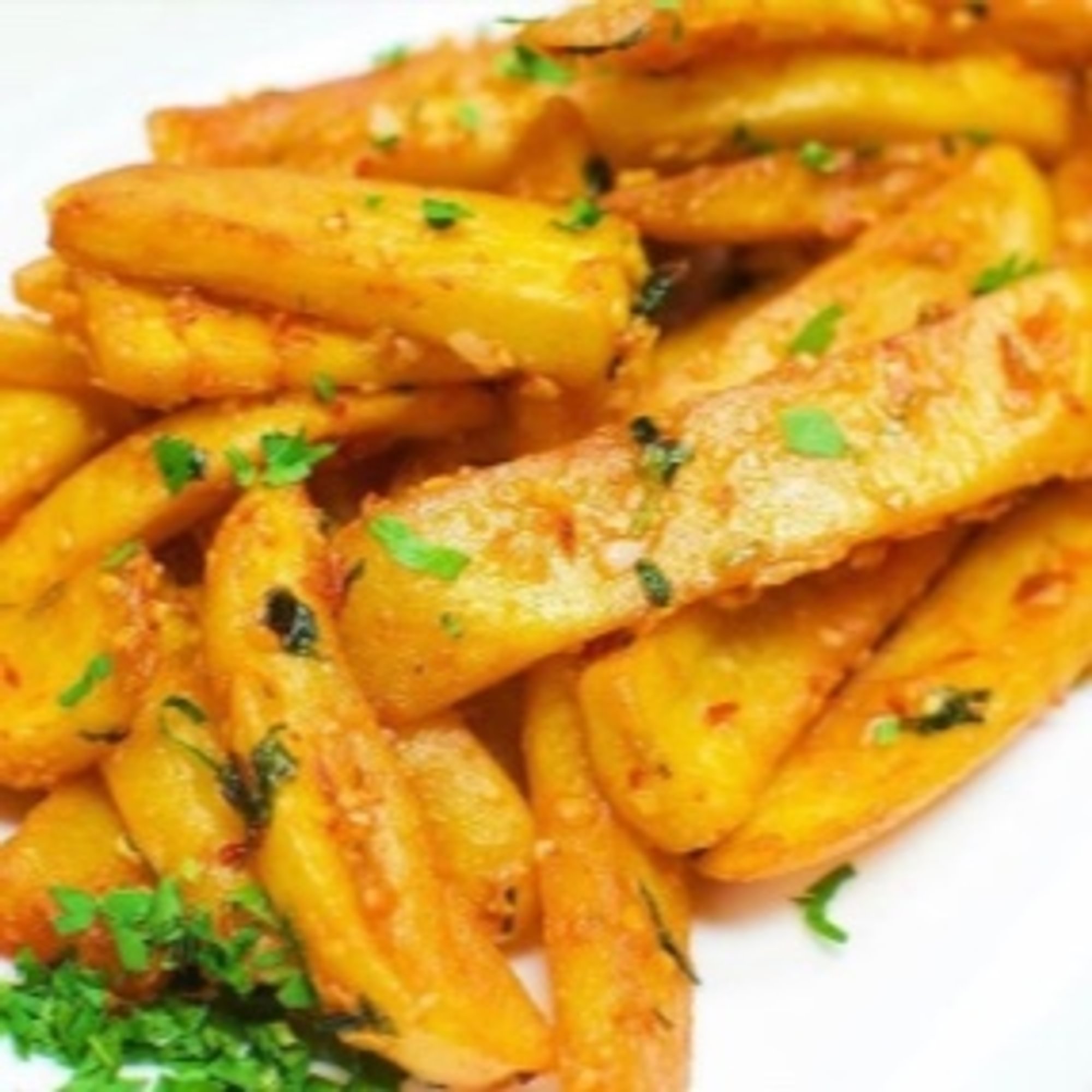 The garden spicy fries