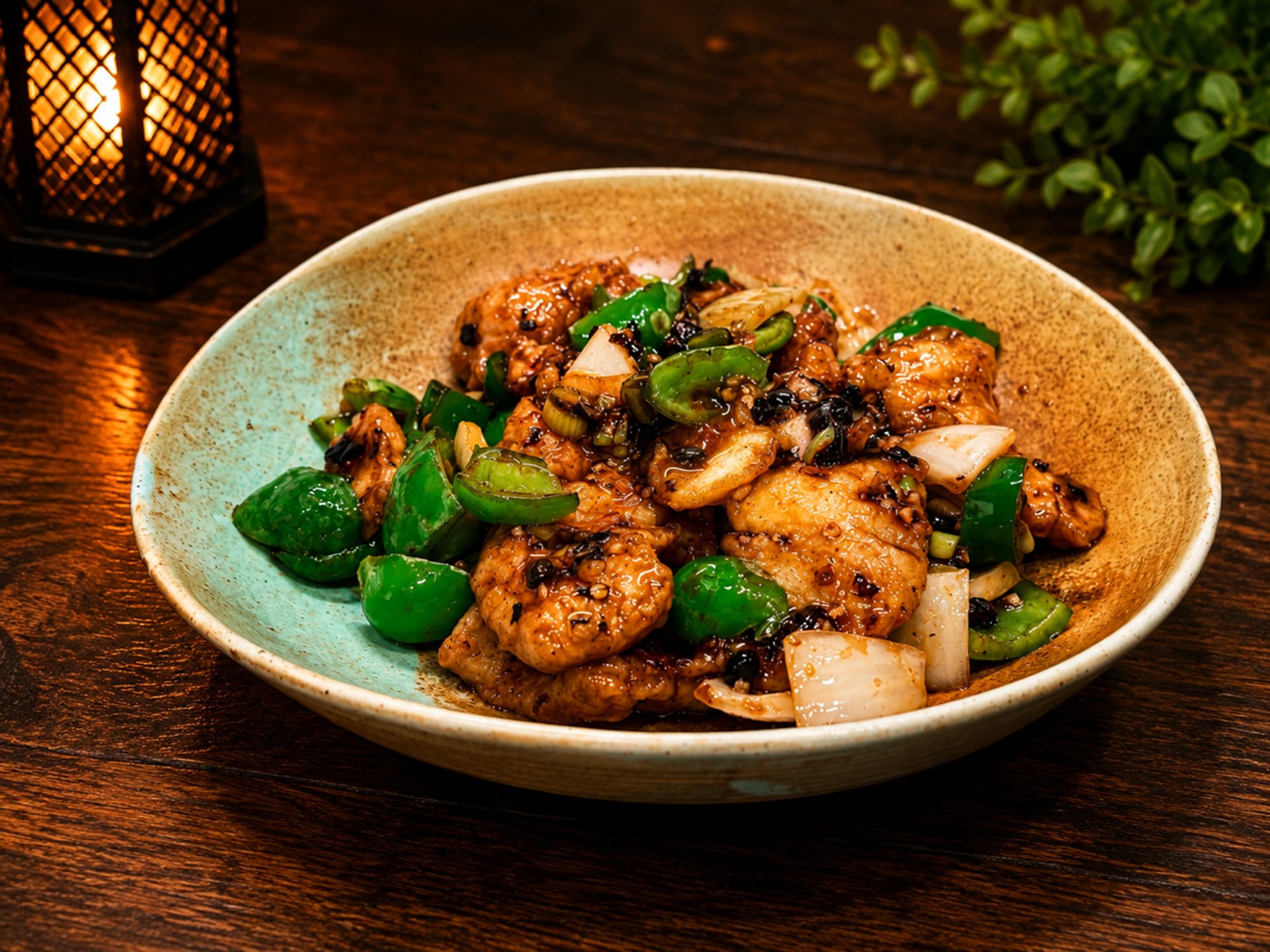 Fish Fillet with Black Bean Sauce / 豉椒鱼片