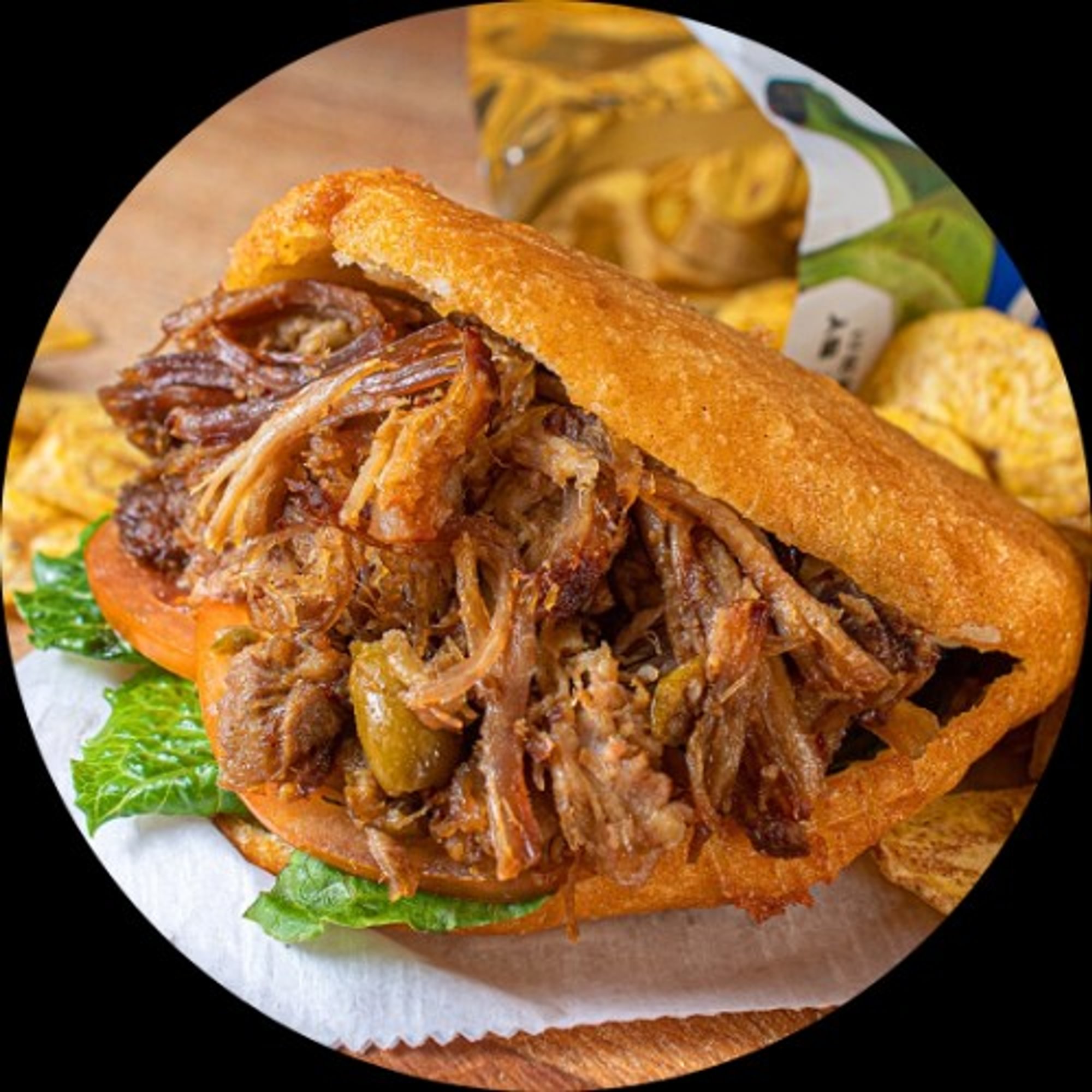 Pernil Arepa