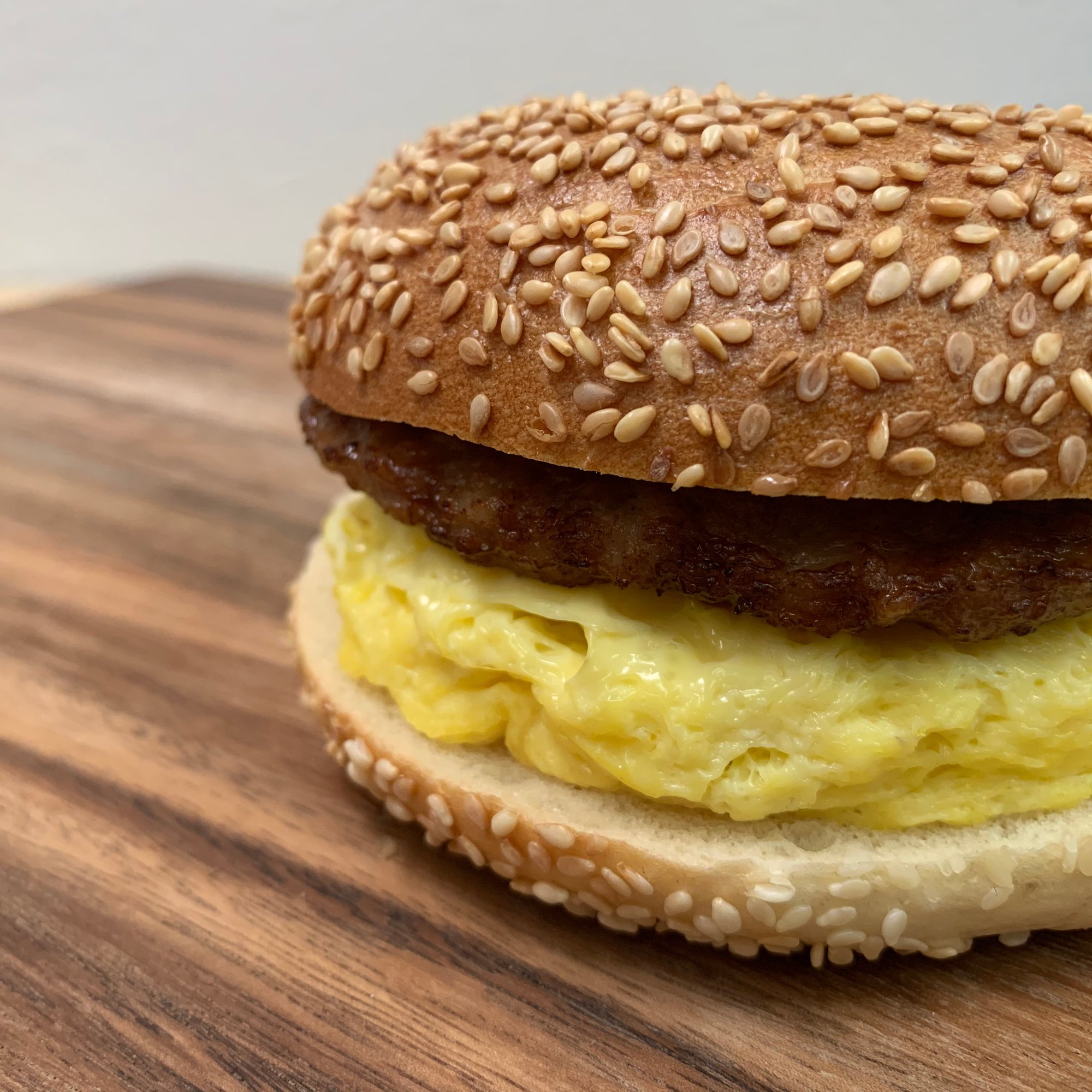 Bagel Egg & Meat.