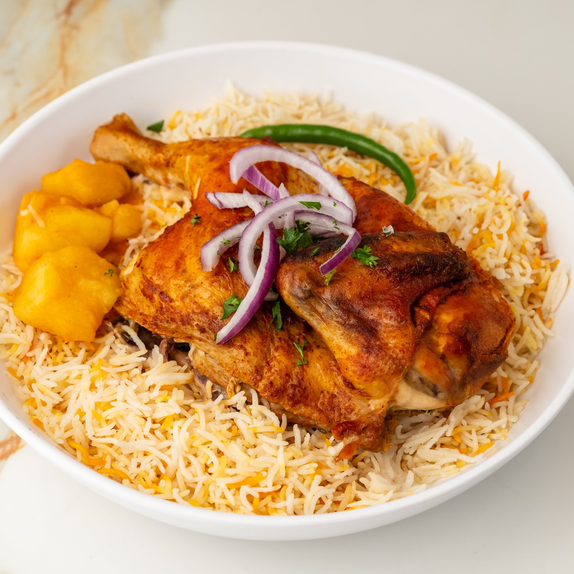 Chicken Mandi (Half)