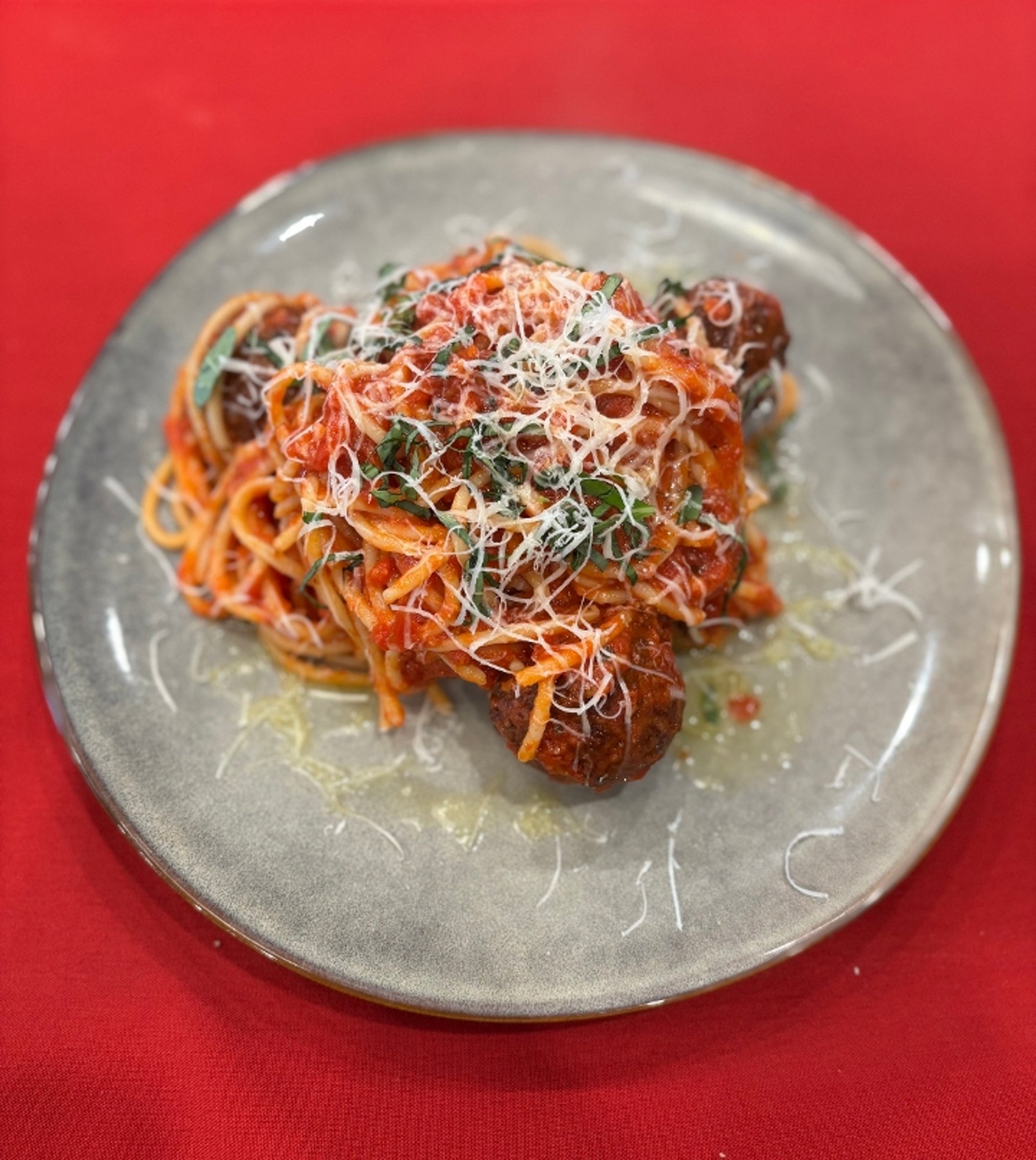 Spaghetti & Meatballs Pasta