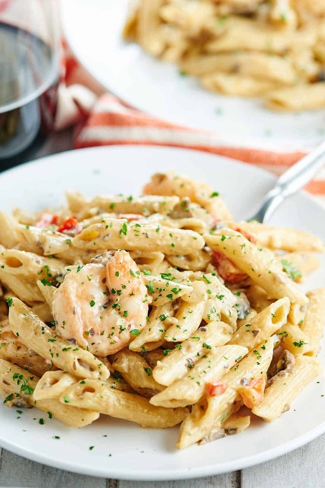 Shrimp Alfredo Pasta