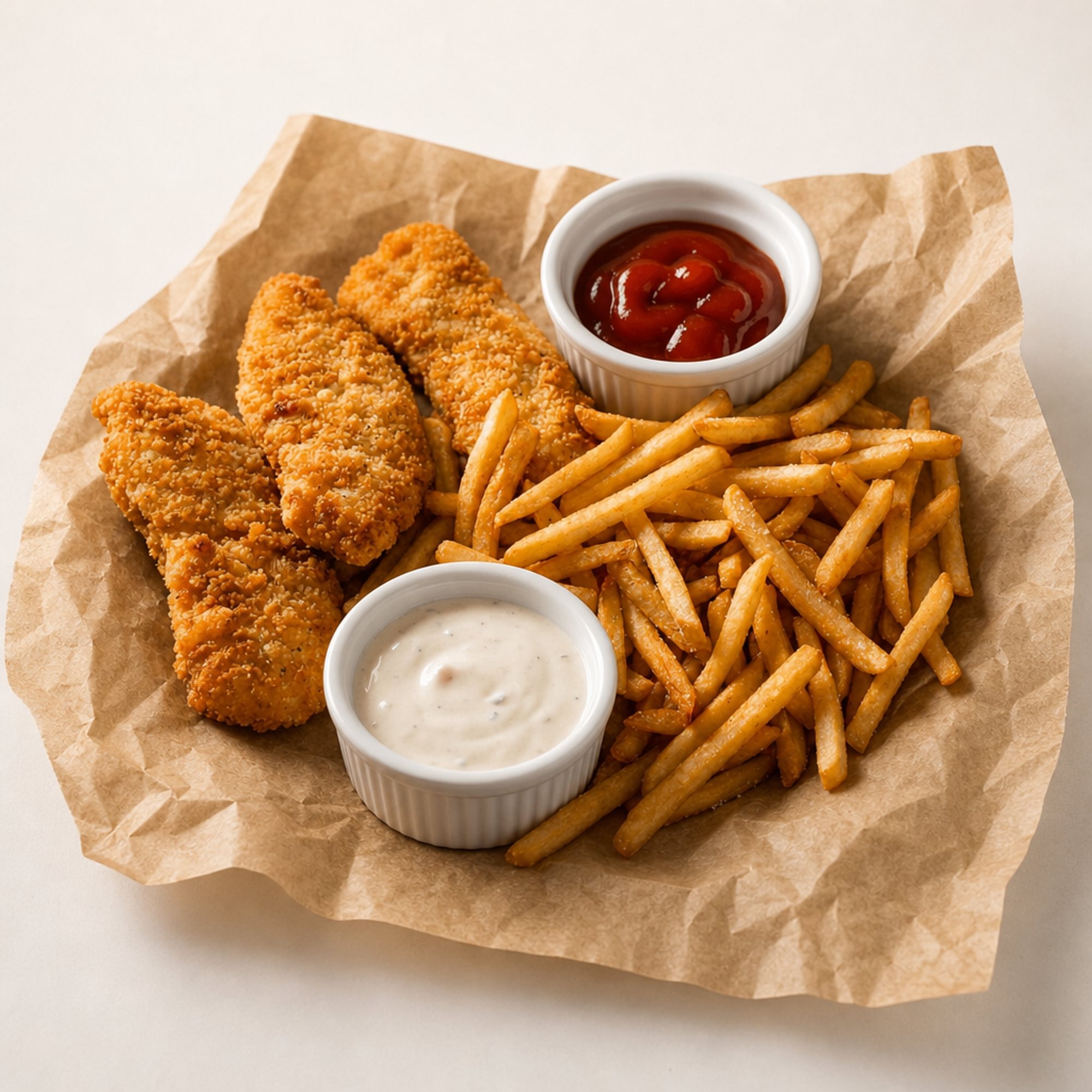Tilapia Fish with Fries