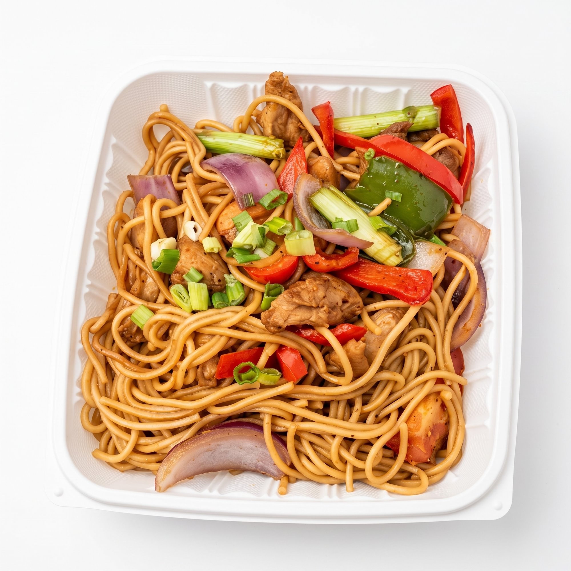 Tallarín Saltado de Pollo