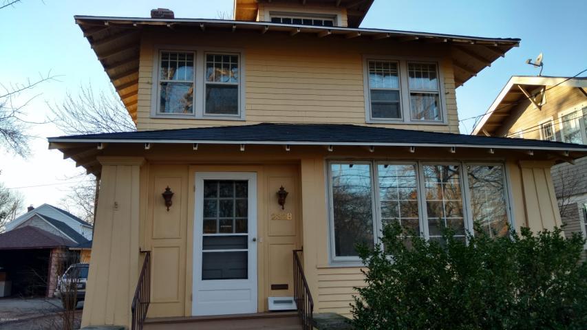 Beautiful early 1920's period home. Consists of 4 good sized bedrooms and 2--baths--formal dining and family room. Easy walking distance to wmu campus--- Would suit a family or investor-- just re-roofed and new eaves troughs and downspouts,\.new hot water heater in 2015---2-car unattached garage-- Very well situated from downtown Kalamazoo, stores, restaurants.