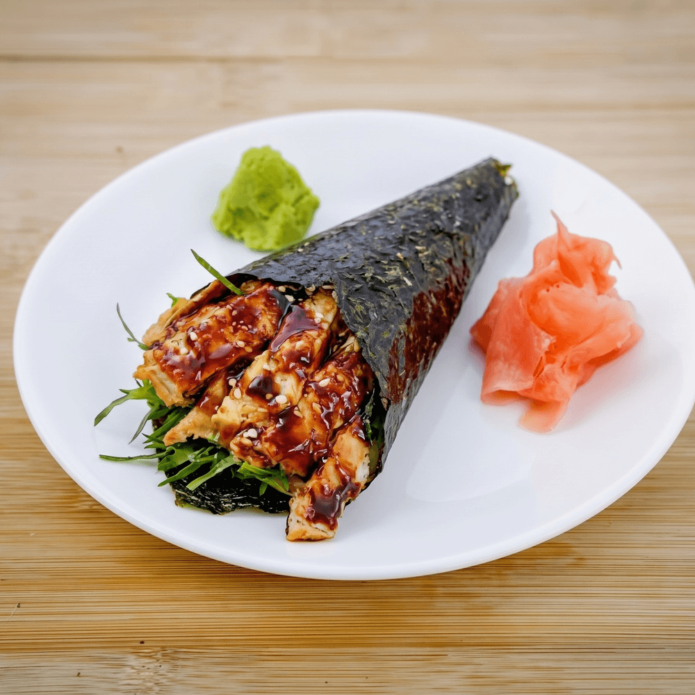 Salmon Skin Hand Roll