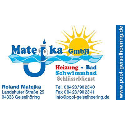 Logo von Matejka GmbH - Schwimmbadbau