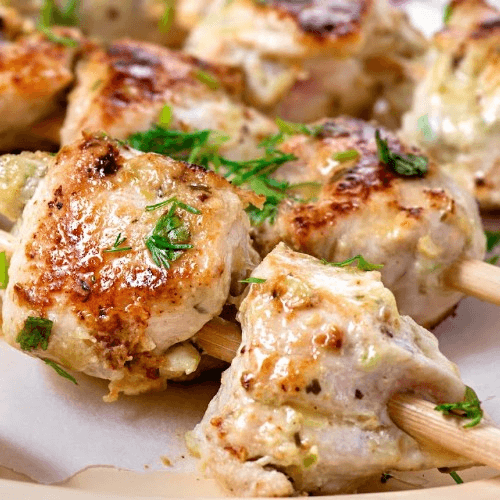 Malai Chicken Kebab