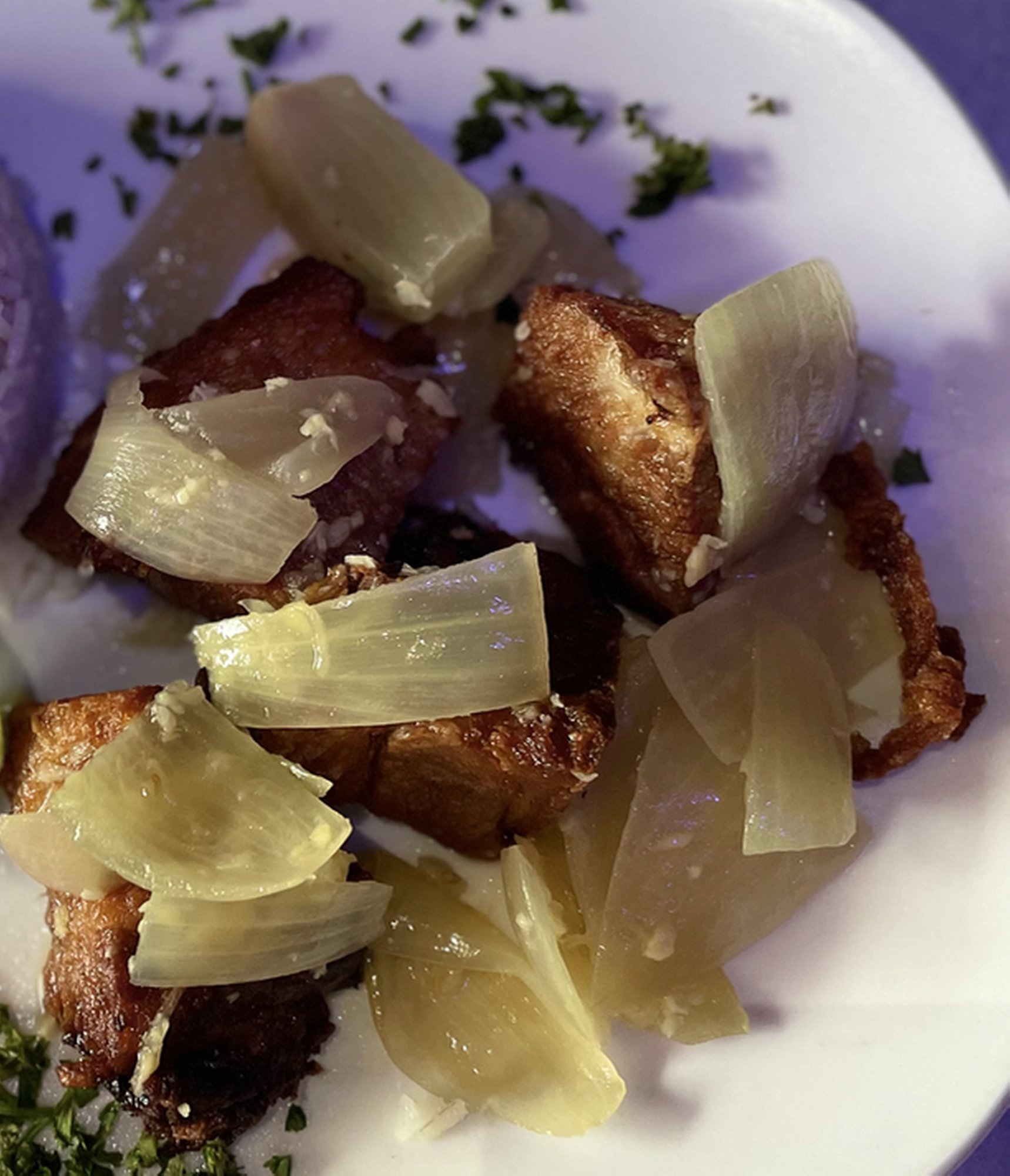 Pork Chunks Appetizer