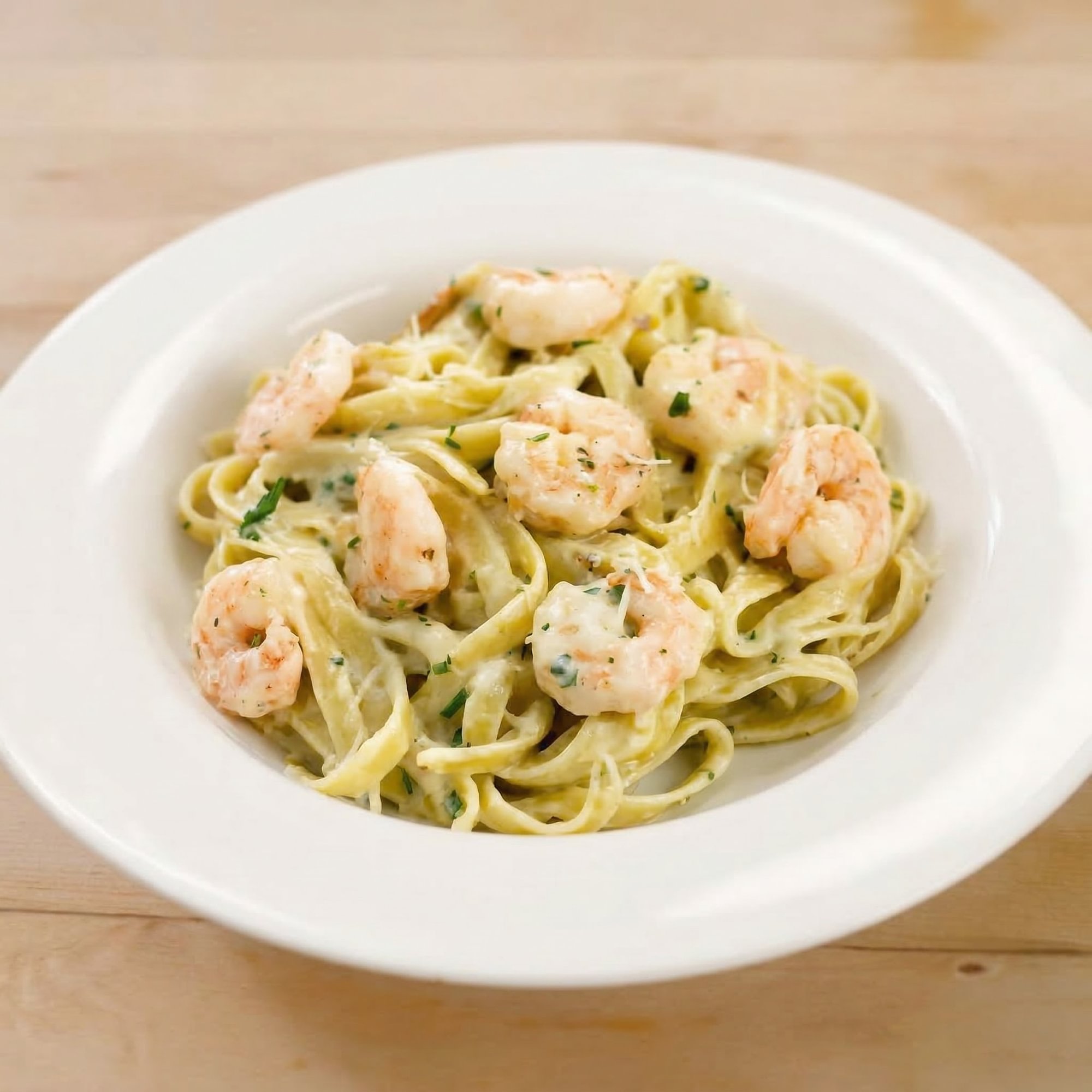 Shrimp Alfredo Pasta