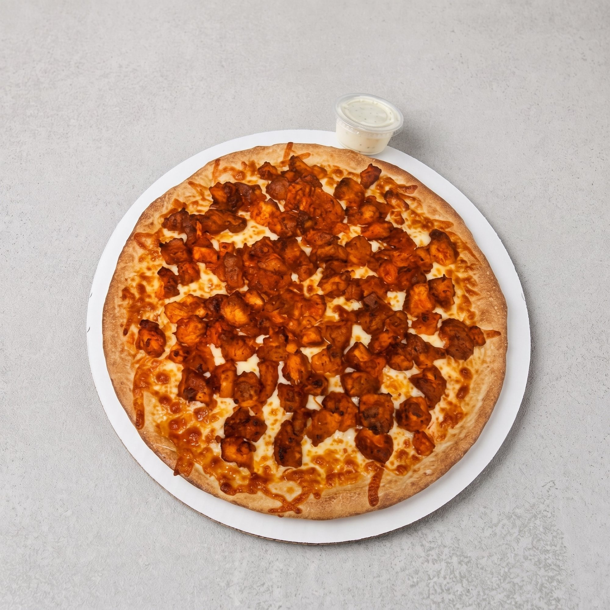 Crispy Buffalo Chicken Pizza