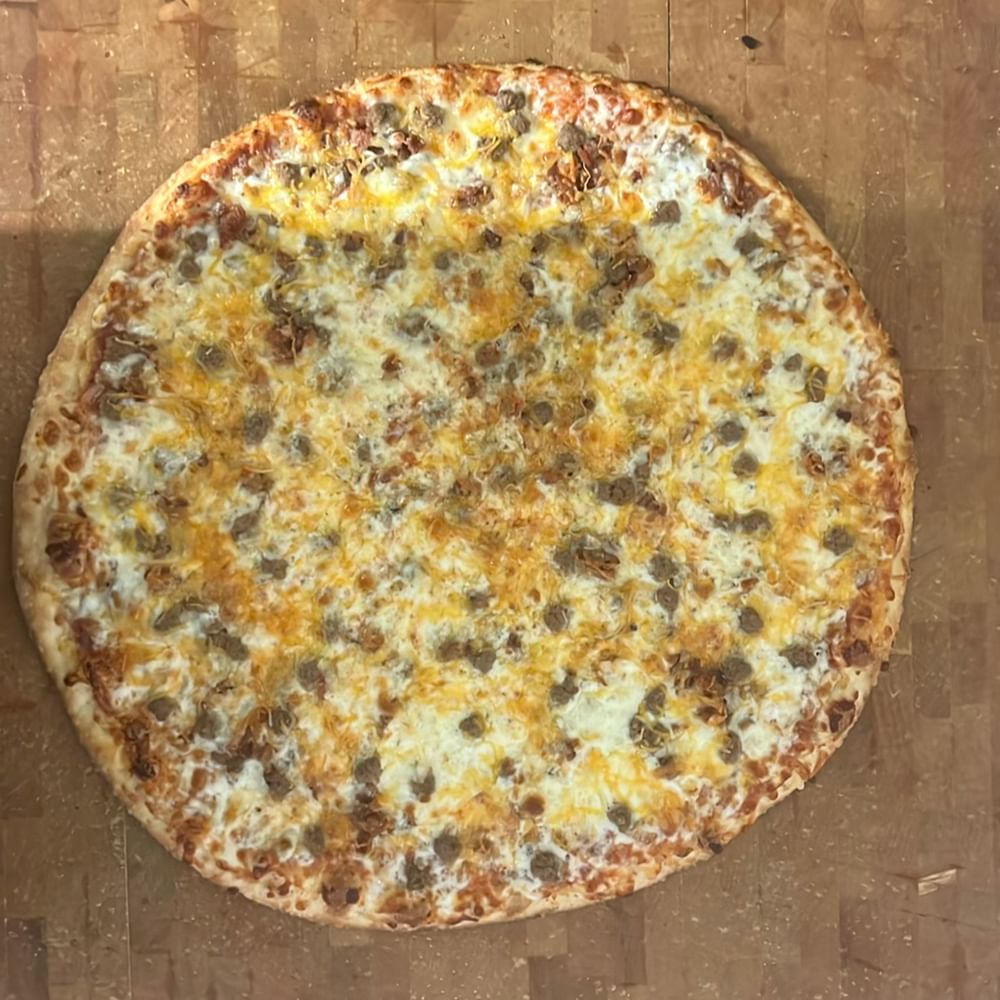 Bacon Cheeseburger Pizza