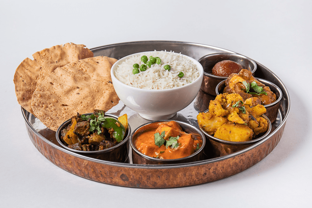 chicken thali