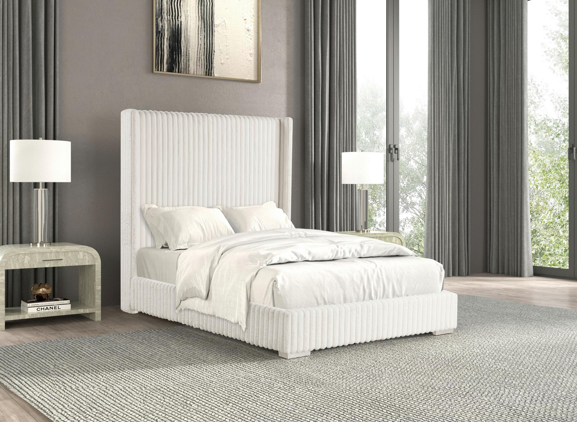 Caldwell Queen Bedframe, White