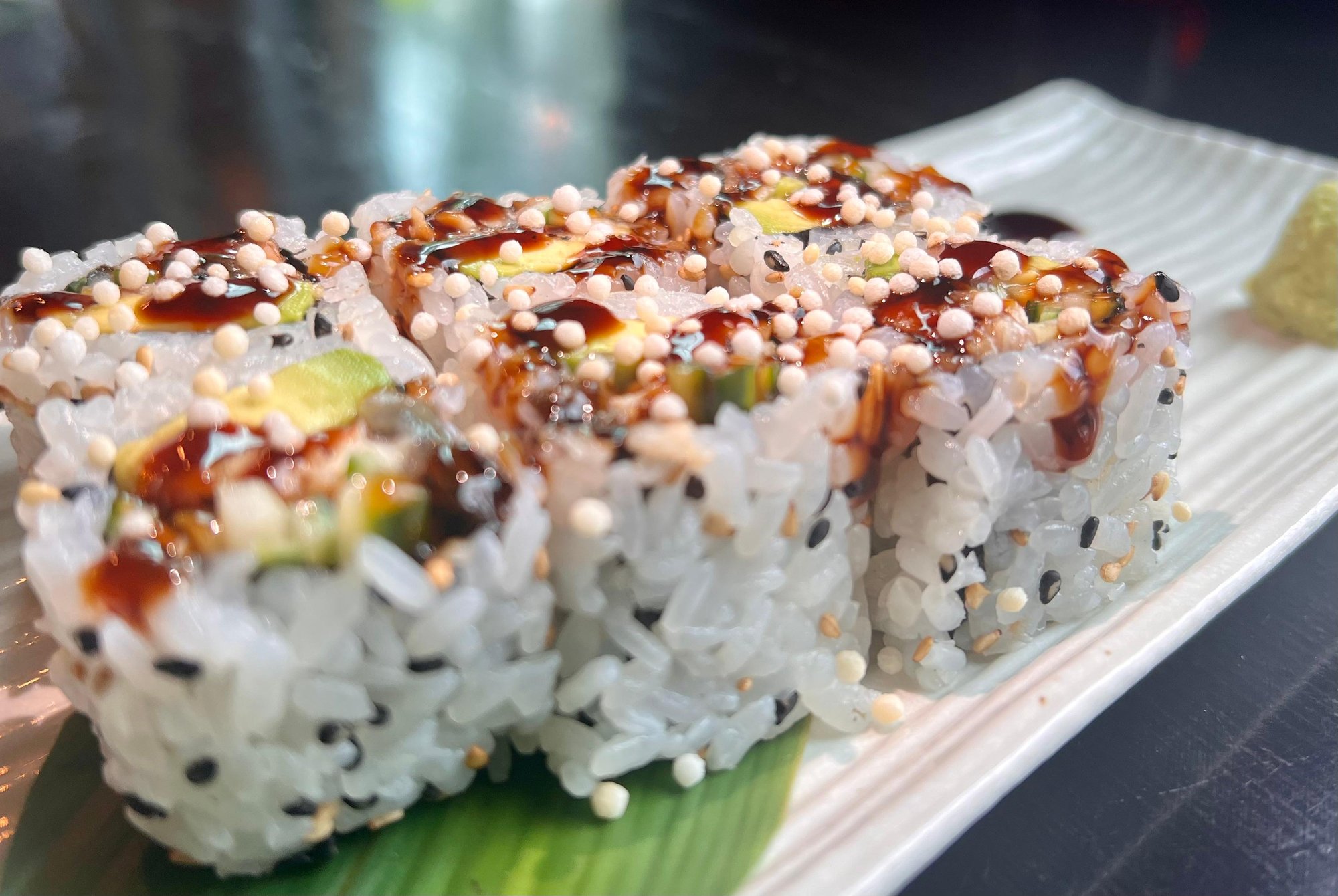 Eel, Avocado & Cucumber Roll