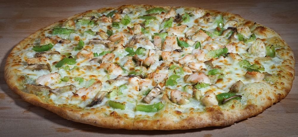 Pesto Chicken Pizza