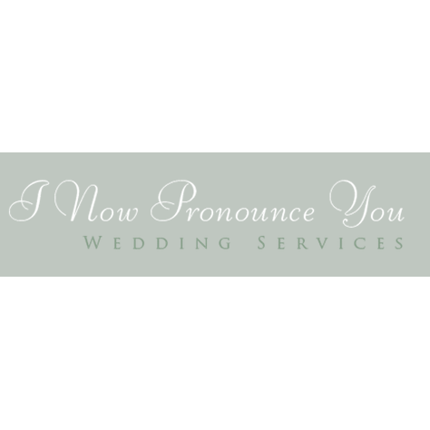 I Now Pronounce You Wedding Services Logo