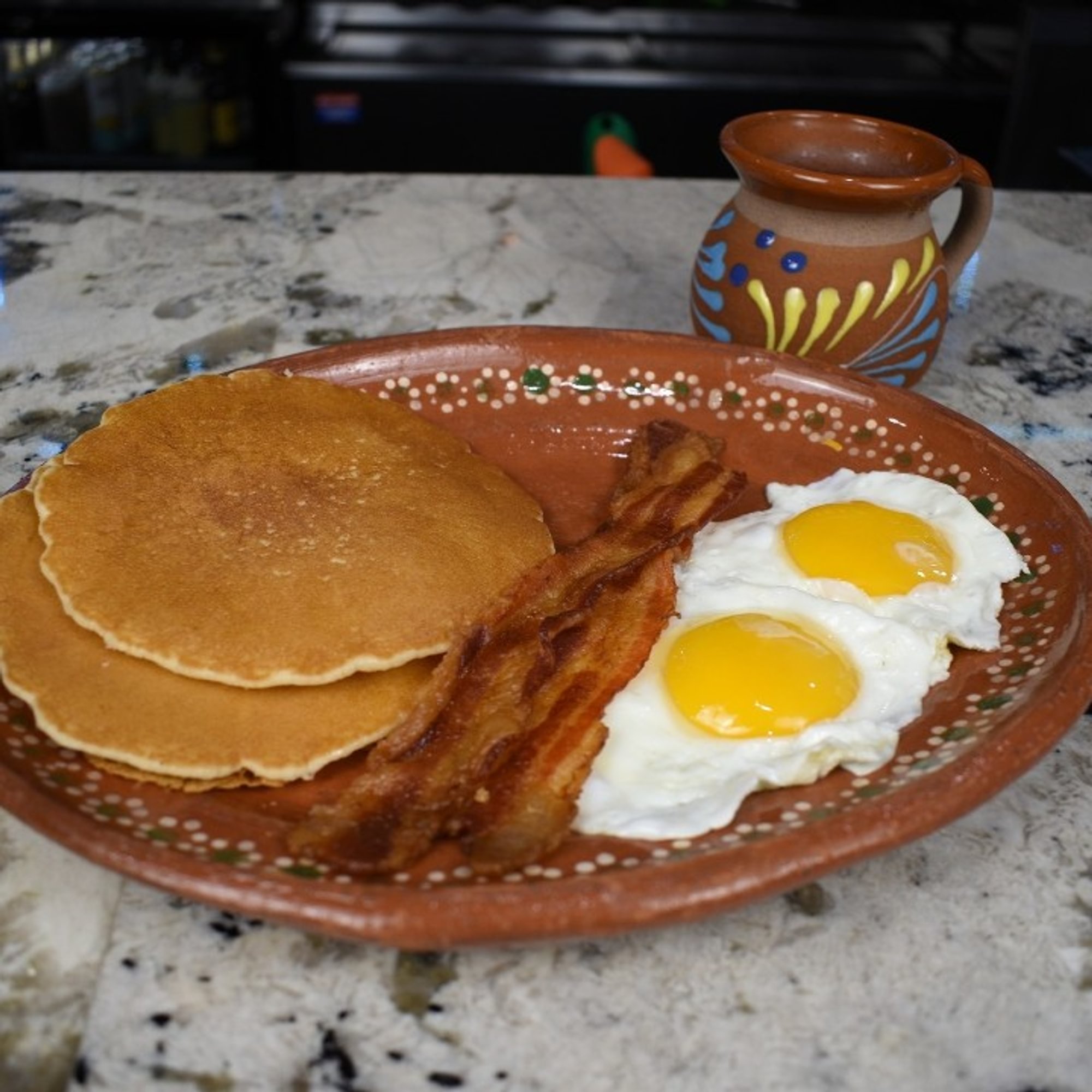 American Breakfast Plate