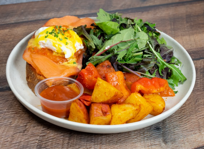 Salmon & Eggs Benedict