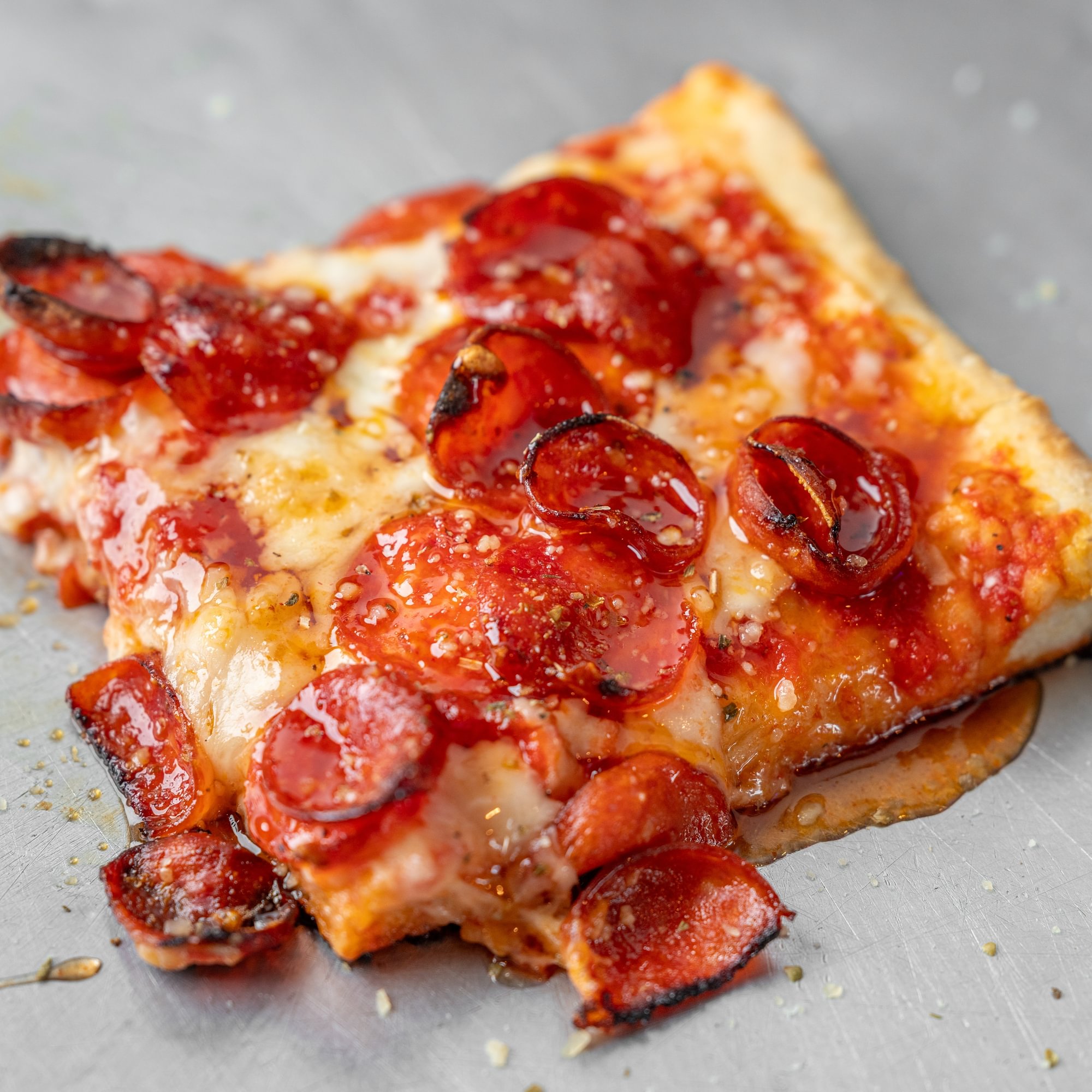 Hot Honey + Pepperoni Cups Pie