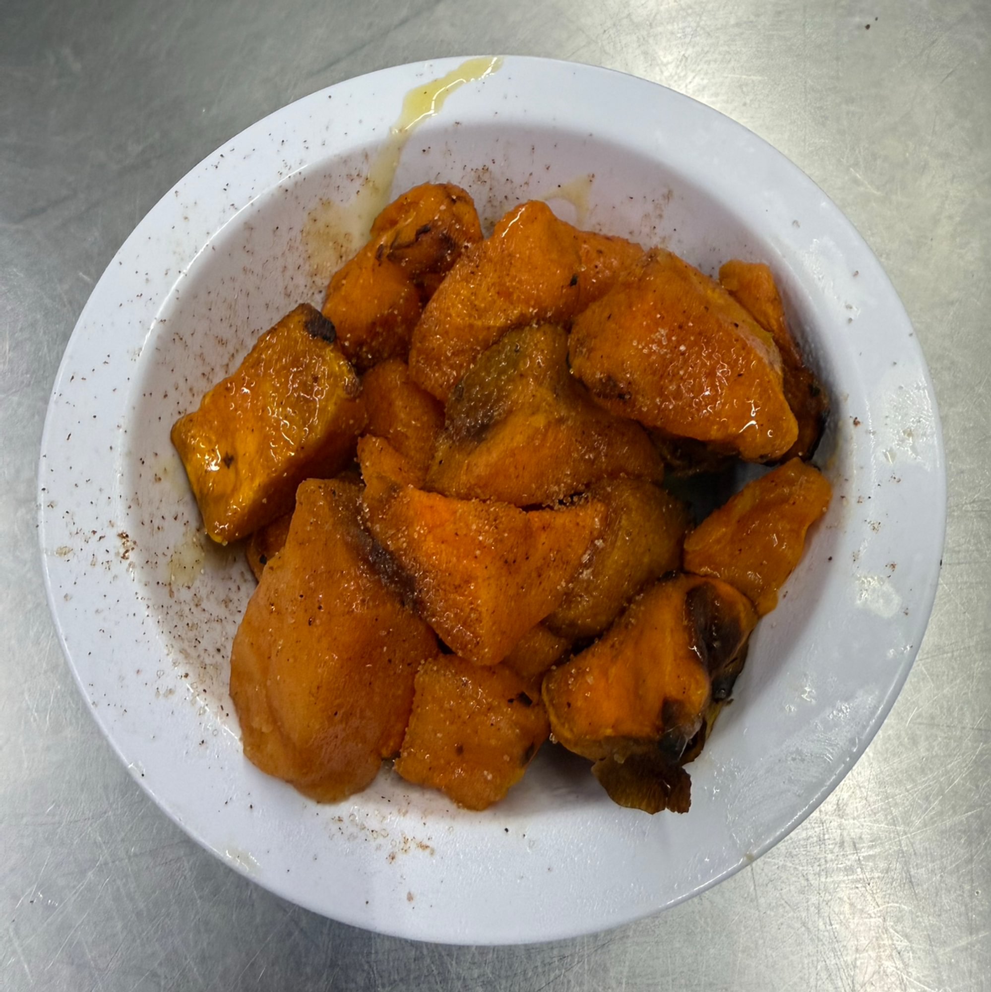 Sweet Potato Cubes