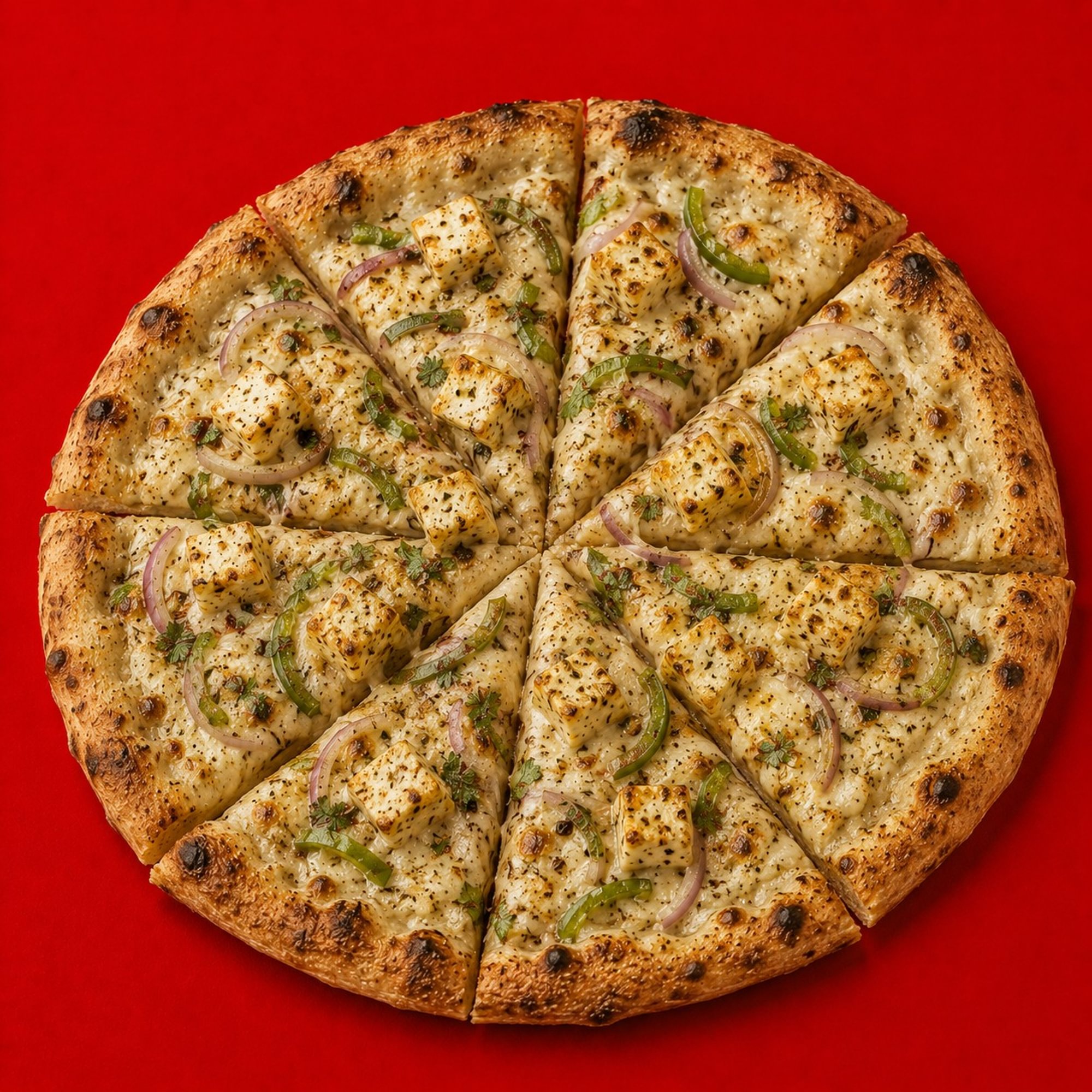 Malai Paneer Pizza