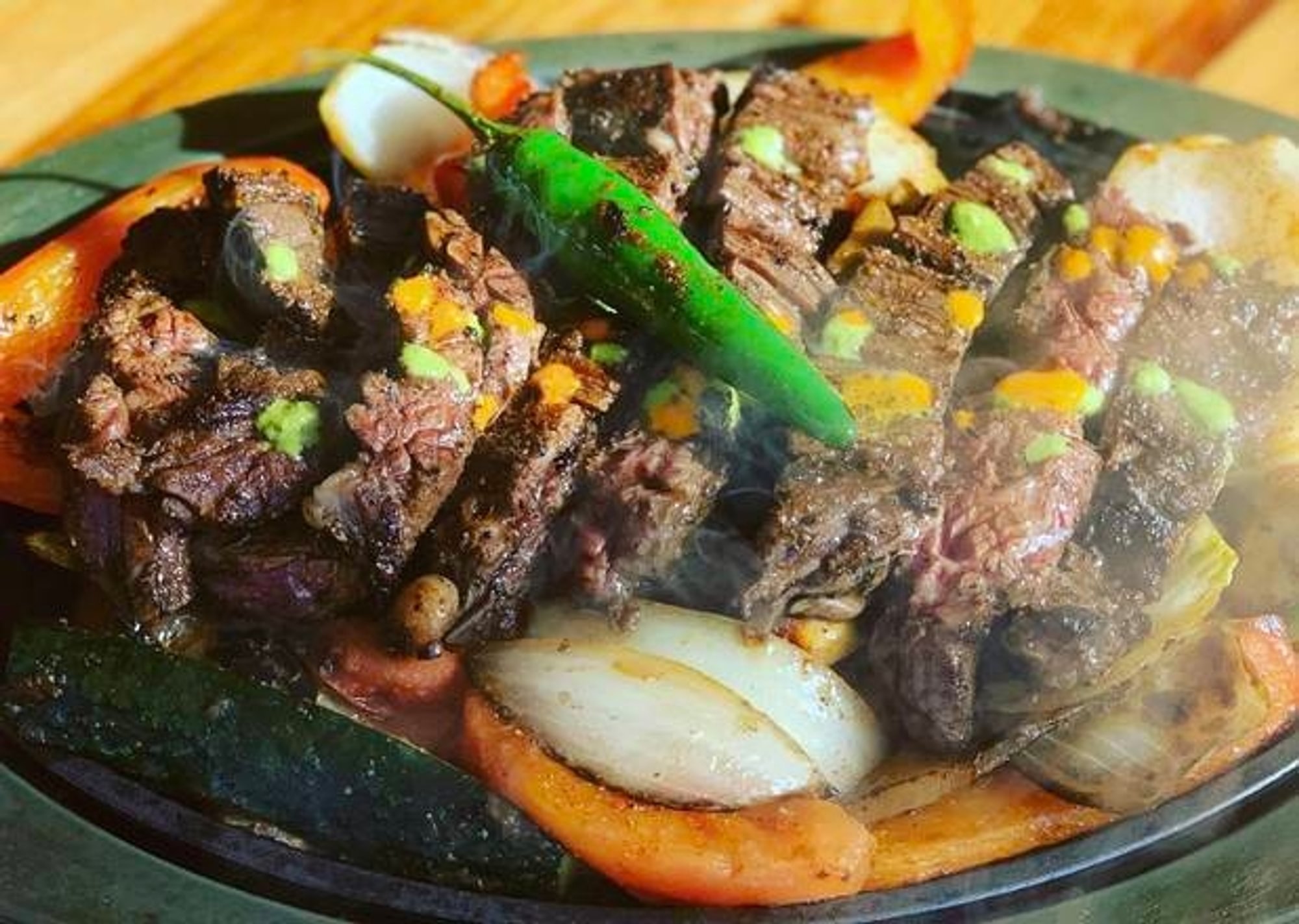 Black Angus Skirt Steak Fajitas