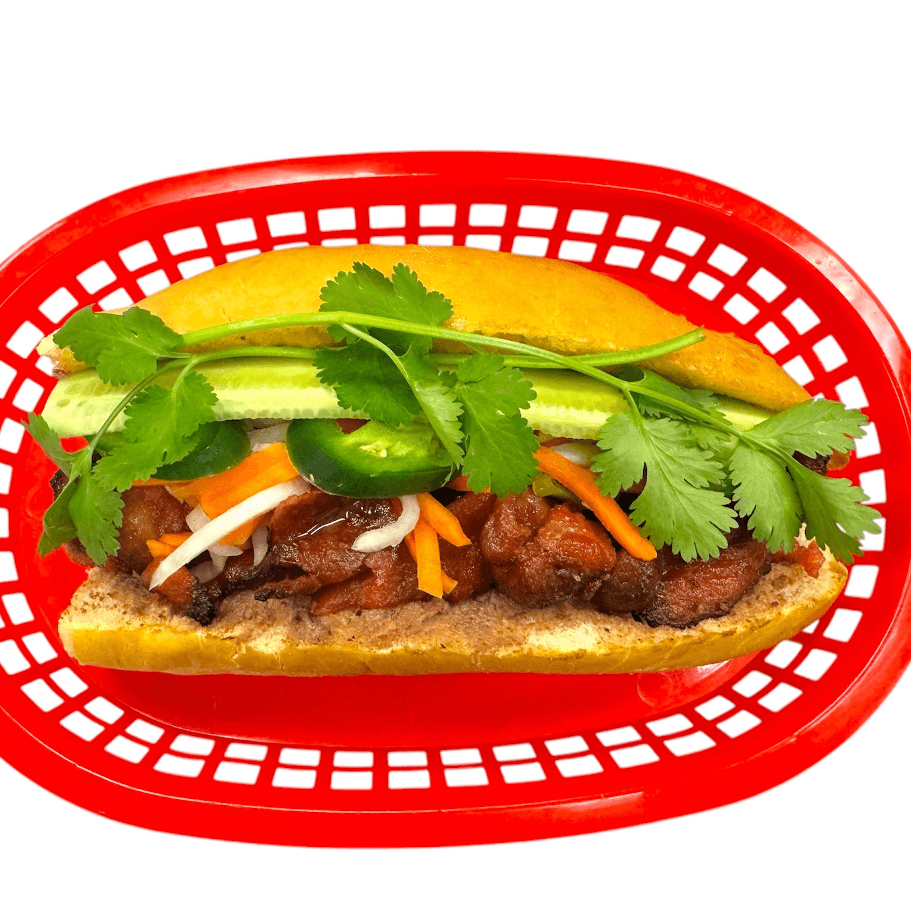 BM4. Grilled Pork Bánh Mĩ - Bánh Mì Heo Nướng