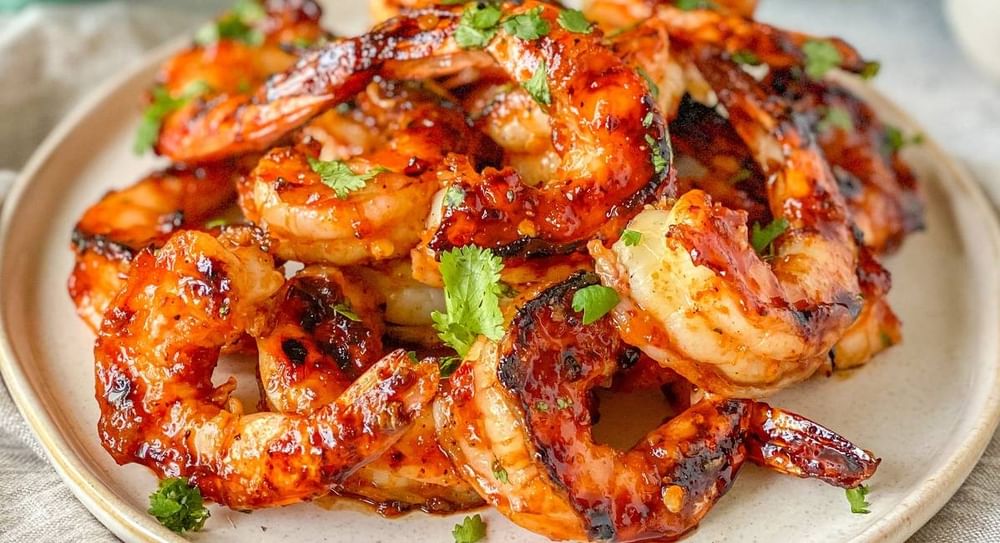 Garlic Butter BBQ Shrimp (새우구이)