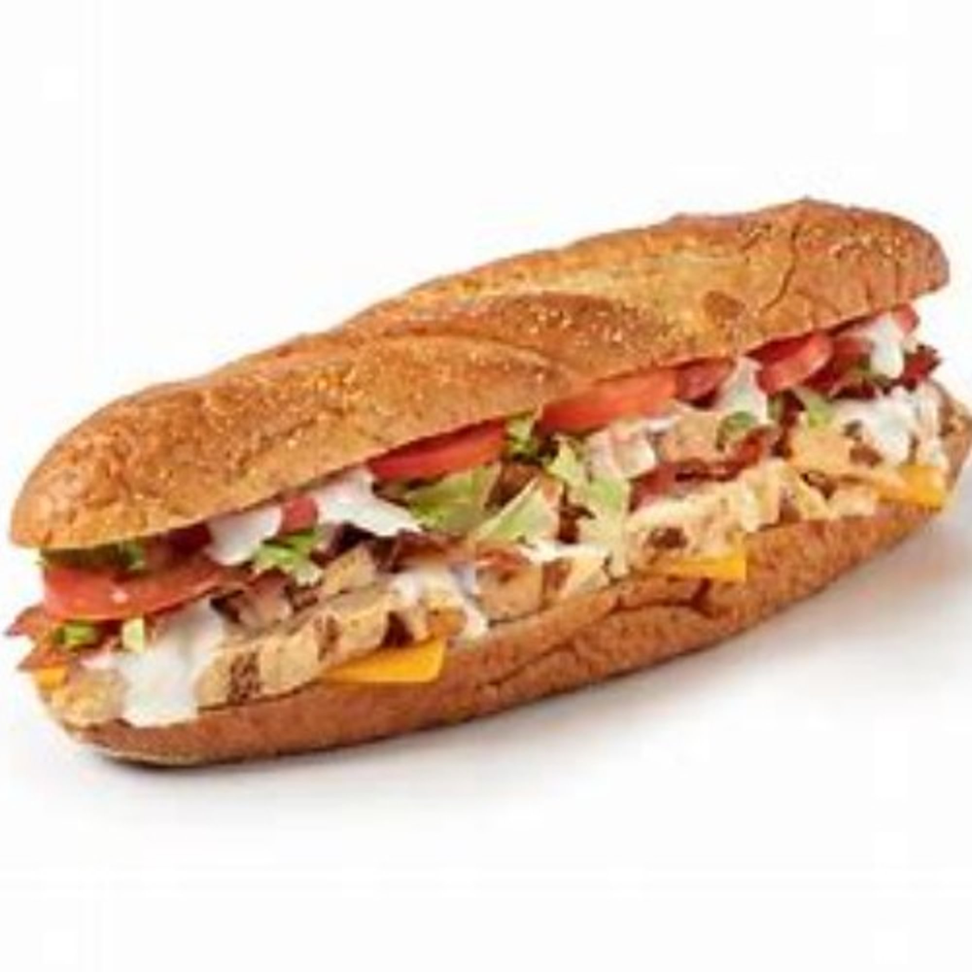 bacon chicken ranch sub