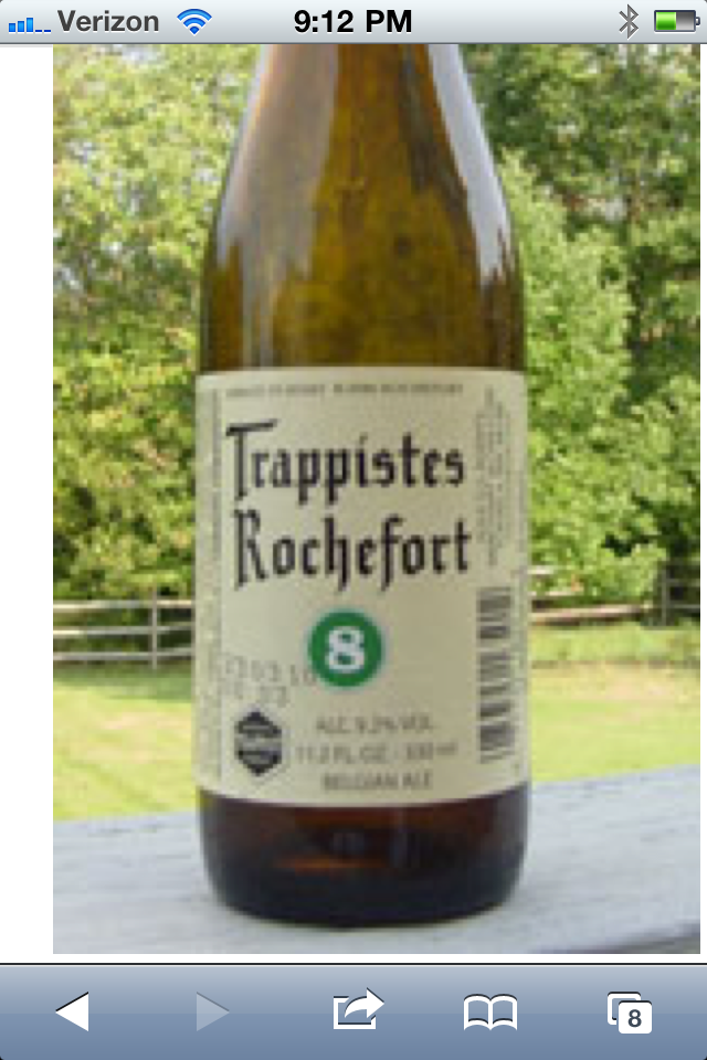 Rochefort 8 (9.2% ABV)