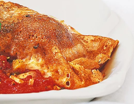 Chicken & Shroom Crepe