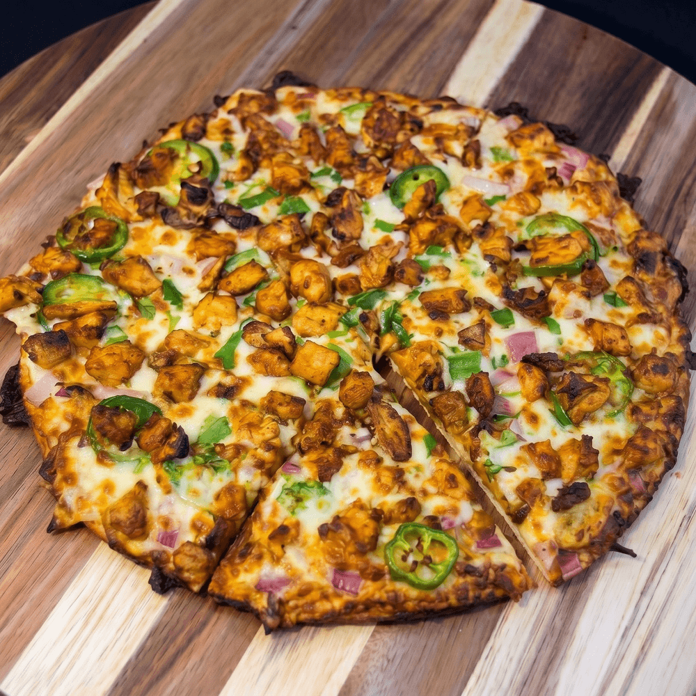 Garlic Chicken Pizza