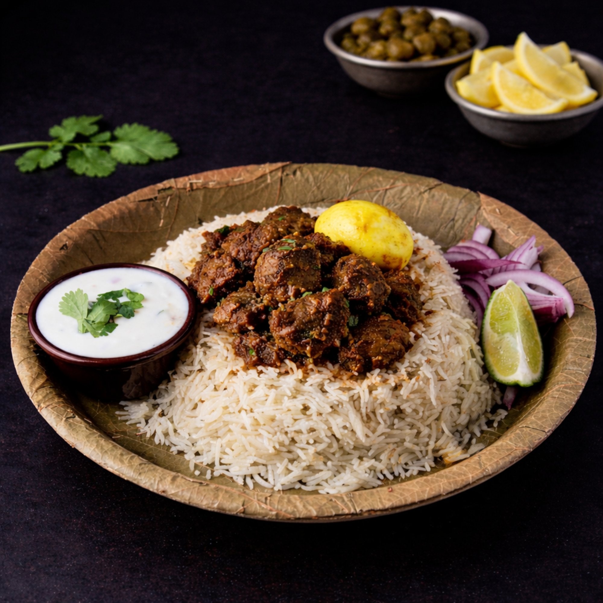 Goat Fry Pulao