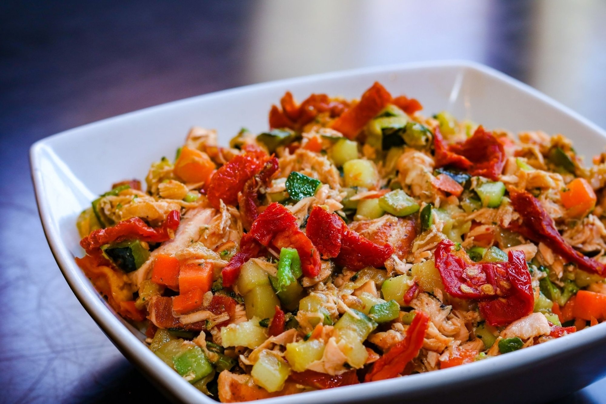 Glazed Salmon Bowl