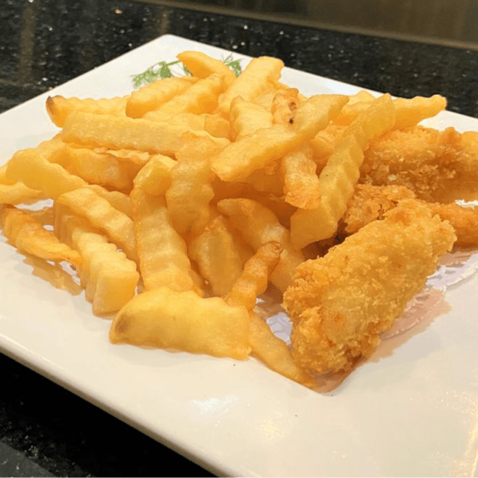 Fries and Chicken Fingers (Kid)