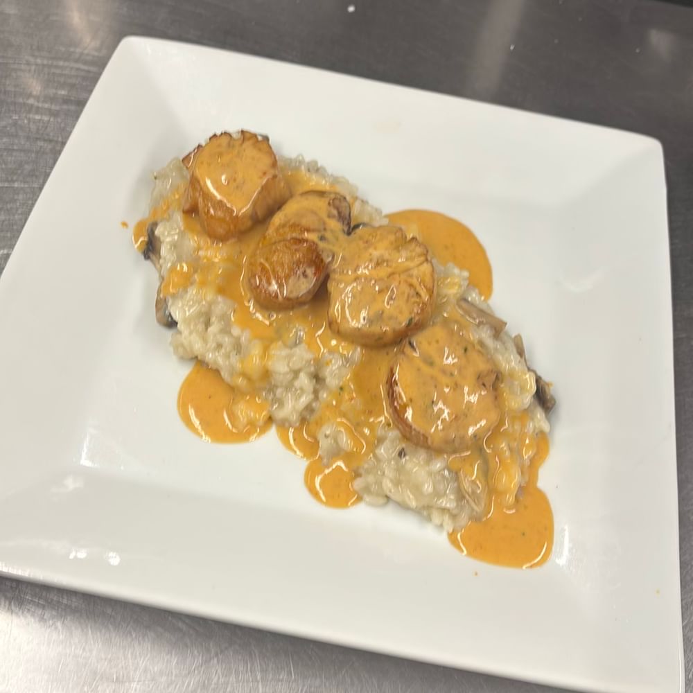 Scallops & Risotto